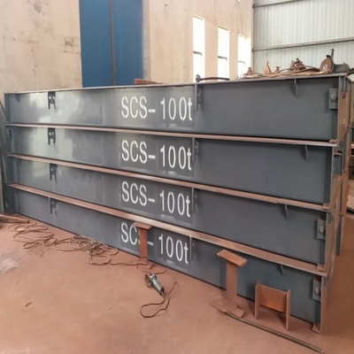 Σύστημα ζύγισης υψηλής ακρίβειας SCS-100t με κλίμακα φορτηγού για αποτελεσματική μέτρηση φορτίου